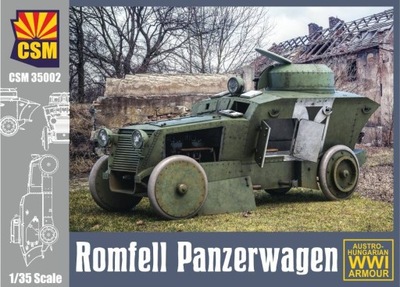 COPPER STATE MODELS CSM 35002 1:35 Romfell Panzerwagen Austro-Hungarian WWI