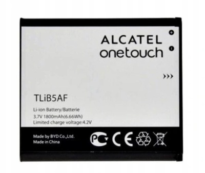 ORG BATERIA TLiB5AF TCL / ALCATEL One Touch 5037X 5037D 5035 5036 5037 997