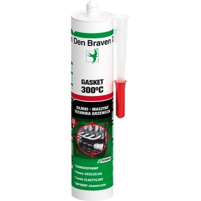 Uszczelniacz termoodporny GASKET 280ml DEN BRAVEN