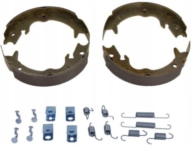 Тормозные колодки + пружины honda accord vii fr-v stream фото №1