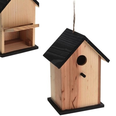 Budka lęgowa dla ptaków drewniana, ozdobna, domek Koopman 22x15x13 cm