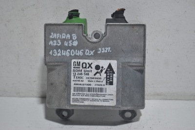 Модуль датчик подушка безопасности opel zafira b 13246046qx фото №1