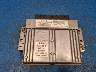 Бортовой компьютер двигателя citroën berlingo b9 9646185080 2009 фото №1