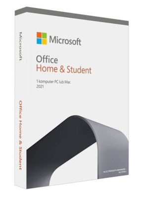 Microsoft Office Home Student 2021 PL Win Mac Box