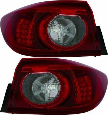 FAROS PARTE TRASERA PARTE TRASERA JUEGO DEPO MAZDA 3 BERLINA 13- L+P  