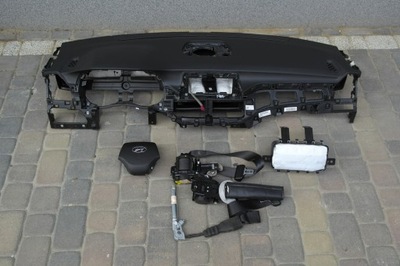 Tucson iii lift приборная панель приборная панель консоль полка pulpit подушка безопасности ремни pas фото №1