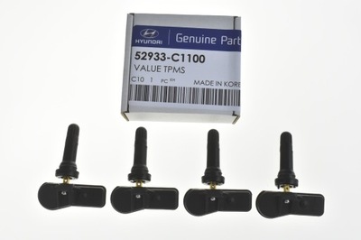 4 PIEZAS SENSOR DE PRESIÓN NEUMÁTICOS TPMS 52933-C1100 HYUNDAI SANTA FE SONATA  