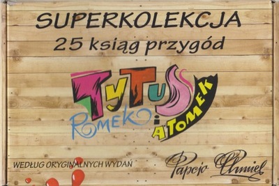 Tytus, Romek i A'Tomek Superkolekcja 25 ksiąg przygód Jerzy Chmielewski