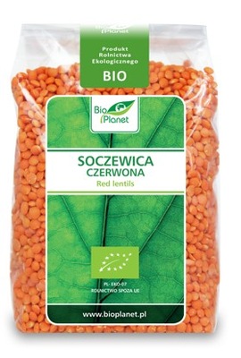 SOCZEWICA CZERWONA BIO 400 g - BIO PLANET