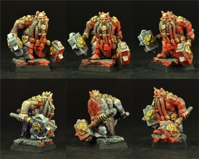 Scibor 28MA0069 figurka RPG Evil dwarf Furious Warrior + Podstawka 28mm