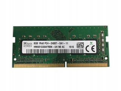 PAMIĘĆ RAM HYNIX 8GB RAM PC4-2400T-SA1-11 HMA81GS6AFR8N-UH