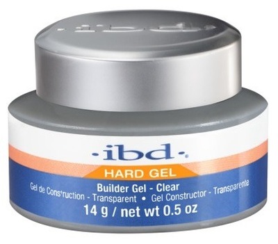 IBD_Hard Builder Gel LED/UV żel budujący Clear 14g