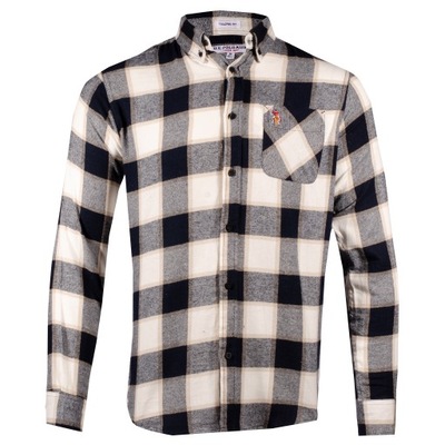 Koszula Meska U.S. POLO ASSN. USSH5473 Flanelowa