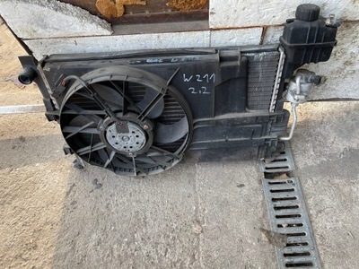 Mercees w211 2,2 cdi радиатор комплект фото №1