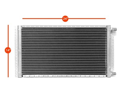 Универсальная радиатор кондиционера chevrolet фото №1