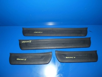 Kia sportage iv 2015- накладки накладки пороговые комплект фото №1