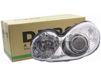 Лампа фара левый hyundai sonata iv mk4 01-04 фото №1