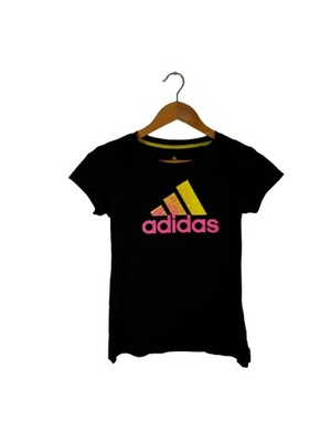 Koszulka damska Adidas czarna duże logo S