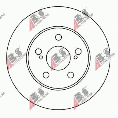 DISCO DE FRENADO PARTE DELANTERA TOYOTA CARINA E 1992- 1997  