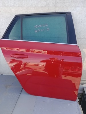 Дверь задняя задние правое skoda kamiq фото №1