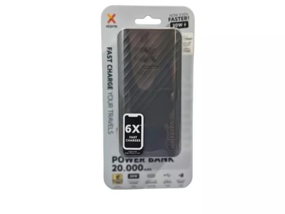 POWERBANK XTORM FASTCHARGE 20W 20000MAH SZARY