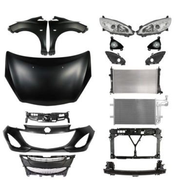 Mazda 5 10-17 капот бампер крила pas фото №1