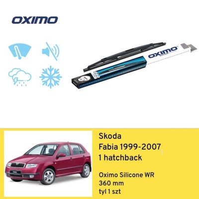 LIMPIAPARABRISAS NA PARTE TRASERA DO SKODA FABIA 1 HATCHBACK (1999-2007) OXIMO  