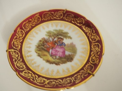 Talerzyk porcelana Limoges Francja