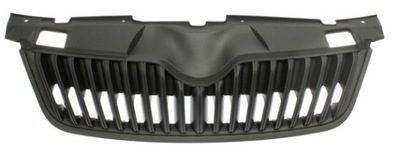 Решітка радіатора skoda fabia ii, 04.2010- фото №1