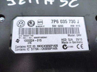 VW JETTA 5C МОДУЛЬ BLUETOOTH 7P6035730J