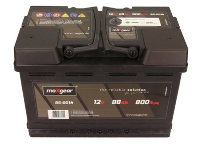 BATERÍA ROZRUCHOWY MAXGEAR 88AH 800A ALTA USO  