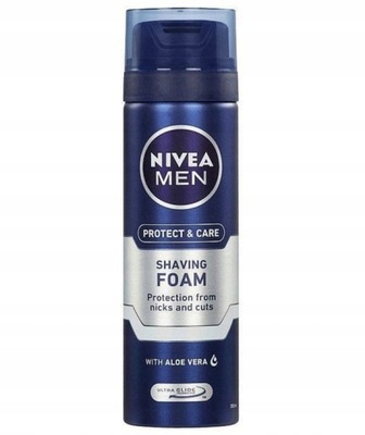 NIVEA MEN PIANKA DO GOLENIA 200ML PROTECT&CARE