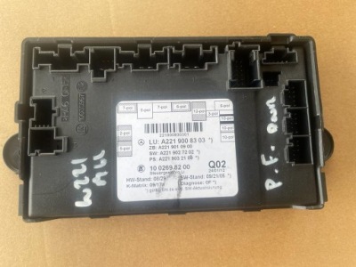 Блок керування модуль двері mercedes w221 фото №1