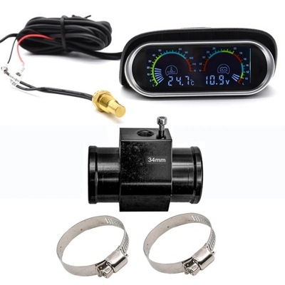 12V 24V CAR TRUCK MOTORCYCLE WATER TEMPERATURE GAUGE TEMPERATURE SENSOR RAD~77464  