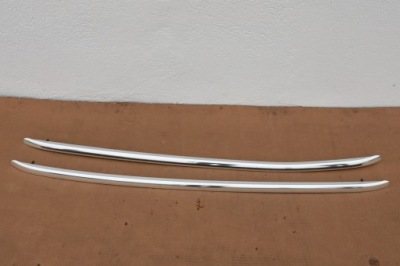 Audi a4 b8 s-line универсал рейлинги кровельные хром комплект фото №1