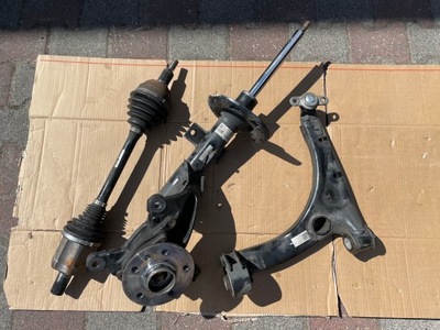 Vw crafter 2n0 привідний вал ліва амортизатор поворотний кулак важіль фото №1