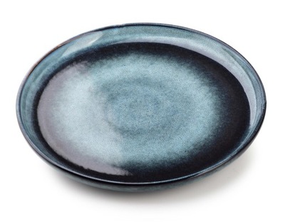Talerz obiadowy Ester Blue 26 cm płytki niebieski płaski duży ceramiczny