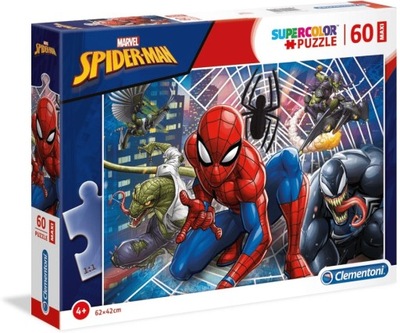 Puzzle 60 maxi Spiderman Clementoni 26444