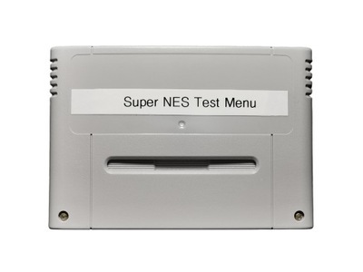 Super NES Test Menu