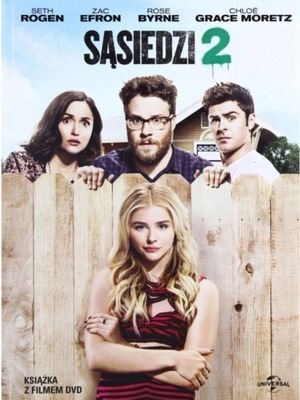 Dvd; SĄSIEDZI 2 (2016) Zac Efron Seth Rogen