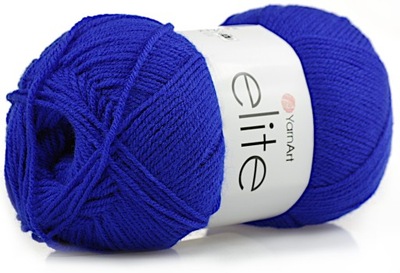 Włóczka YarnArt Elite Nr 64 Chabrowa