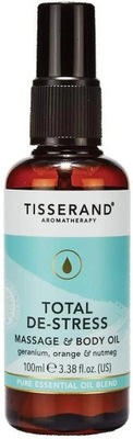 TISSERAND AROMATHERAPY Total De-Stress Massage & Body Oil - Olejek do masaż