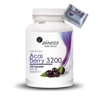 ACAI BERRY jagoda 800mg Aliness 100k ODCHUDZANIE