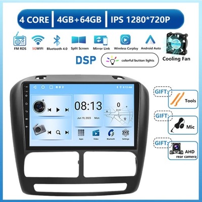 NAWIGATOR GPS ANDROID 13 PARA FIAT DOBLO 2010-2015/OPEL COMBO 2011-2018  