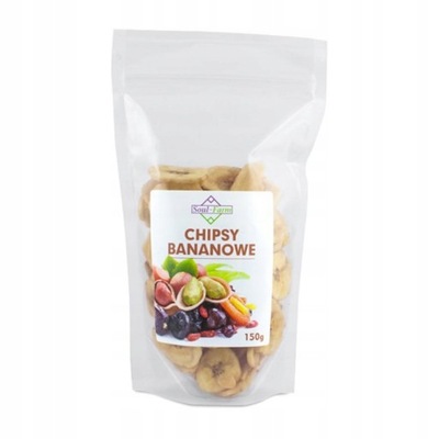 Banan Banany CHIPSY suszone Soul Farm 150 g