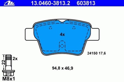 TRINKELĖS HAM. GAL. CITROEN C4 04-, PEUGEOT 207 06- 