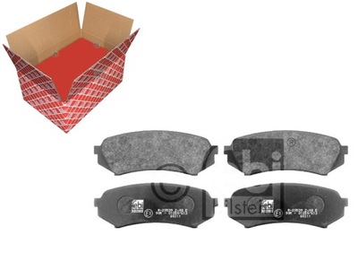 Febi bilstein 16731 набор тормозных колодок тормозных, тормоза дисковые фото №1