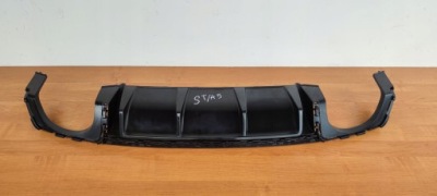 Audi tt ttrs rs спойлер бампера задняя накладка sta5 фото №1