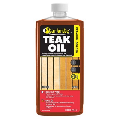 Olej do teaku PREMIUM GOLDEN STAR BRITE 1L