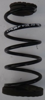 Opel corsa d 09 r пружины подвеска задняя 3d фото №1